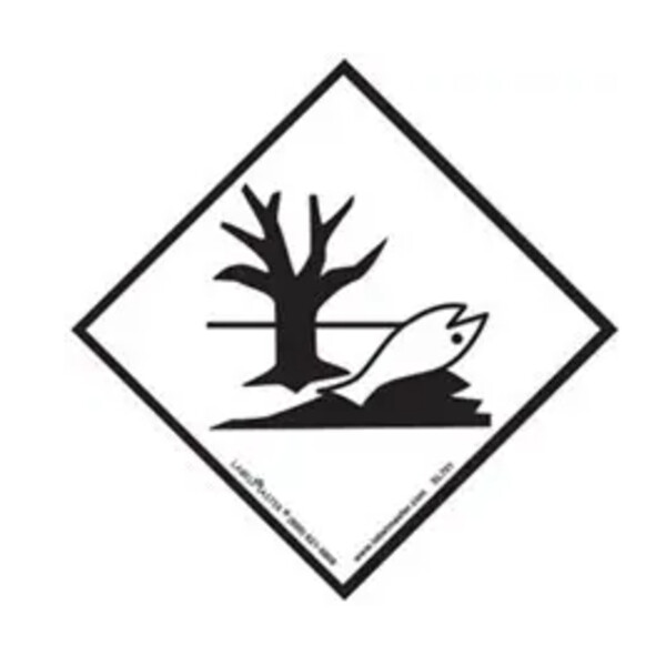 Environmentally Hazardous Substance 100mm x 100mm Paper Roll 500