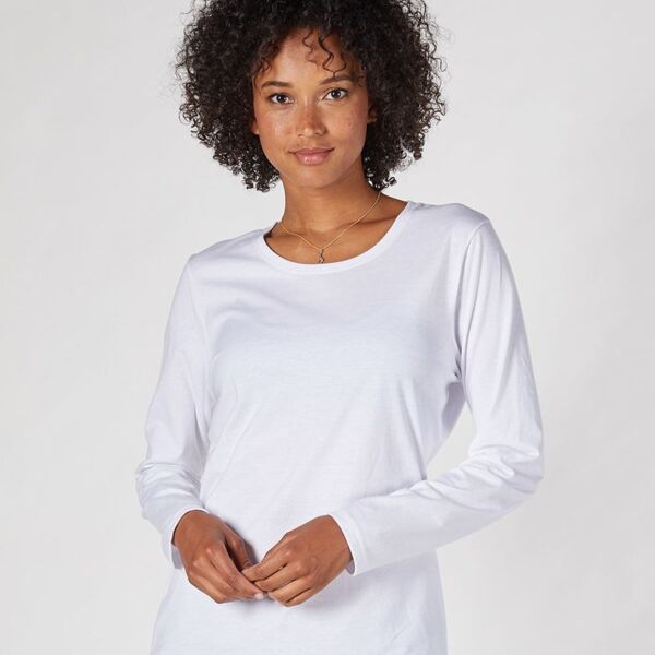 Perfect-T Women’s Long Sleeve Scoopneck T-Shirt Thumbnail
