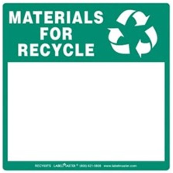 Materials for Recycle Label, Blank No Ruled Lines Stock PVCF Thumbnail