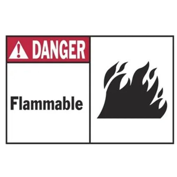 Flammable Label Thumbnail