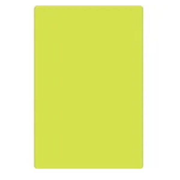 Blank Chartreuse Weather-Resistant Label, 4" x 6" Thumbnail