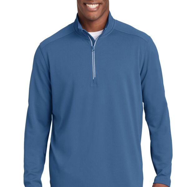 Sport-Wick® Textured 1/4-Zip Pullover Thumbnail