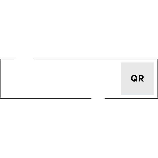 Remax 6"x24" Rider Signs - QRBG: White Text: Red Thumbnail