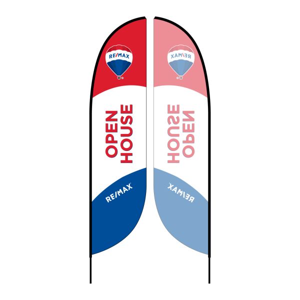 Remax Flag Medium(10.5') - Open House Open House Design Variant 1 Thumbnail