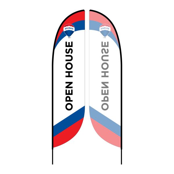 Remax Flag Medium(10.5') - Open House Design Variant 4 Thumbnail