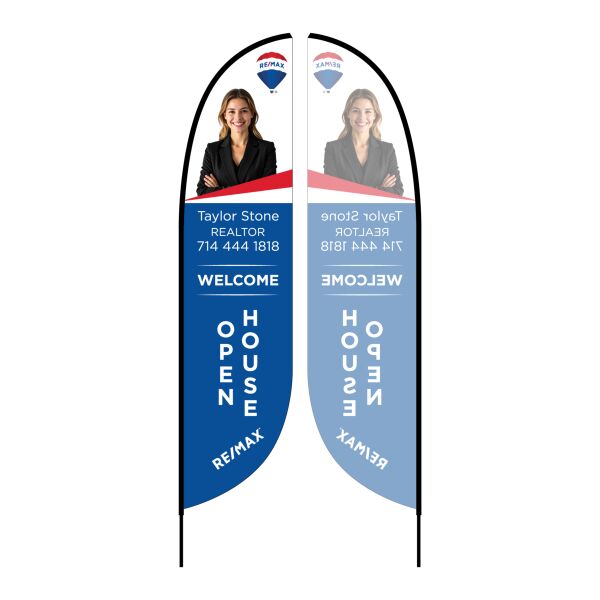 Remax Flag Medium(10.5') - Open House Design Variant 5 Thumbnail