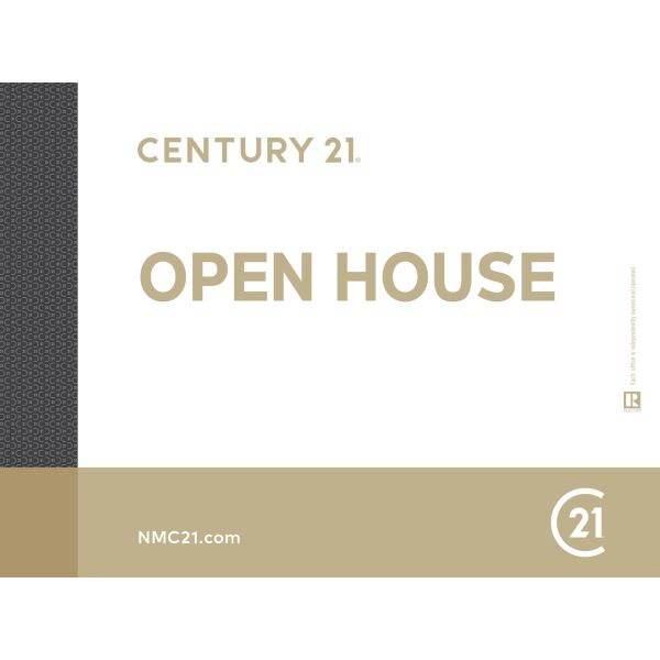Century 21 Open House Signs - 18"x24" - White/Mosaic Thumbnail