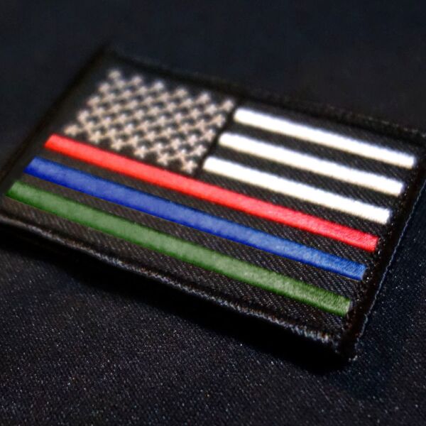 Thin Line Flag Patch Thumbnail