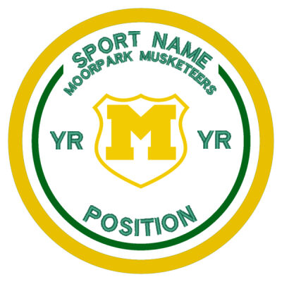 MOORPARK MUSKETEERS LOGO PATCH Thumbnail