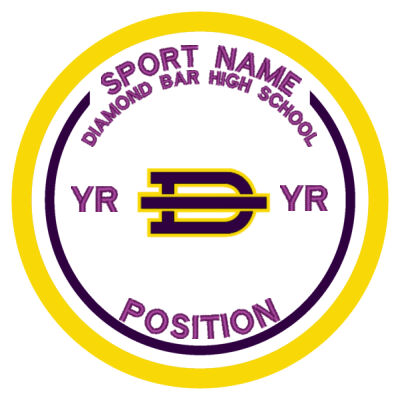 DIAMOND BAR LEAGUE LOGO PATCH Thumbnail
