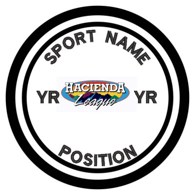 HACIENDA LEAGUE LOGO PATCH Thumbnail