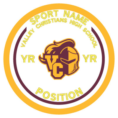VALLEY CHRISTIANS LEAGUE LOGO PATCH Thumbnail