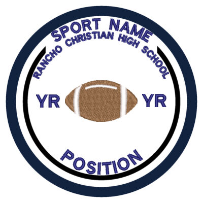 RANCHO CHRISTIAN ALL SPORTS PATCH Thumbnail