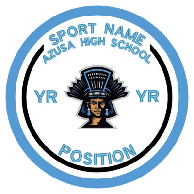 AZUSA LEAGUE LOGO PATCH Thumbnail