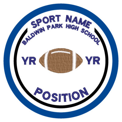 BALDWIN PARK ALL SPORTS PATCH Thumbnail