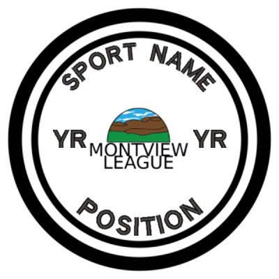 MONTVIEW LEAGUE LOGO PATCH Thumbnail