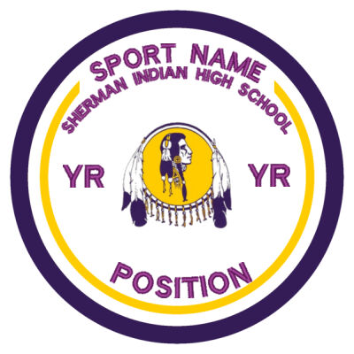 SHERMAN INDIAN LEAGUE LOGO PATCH Thumbnail