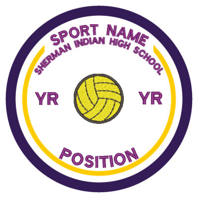 SHERMAN INDIAN LEAGUE LOGO PATCH Thumbnail