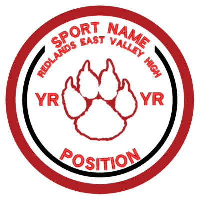 REDLANDS EAST VALLEY LEAGUE LOGO PATCH Thumbnail