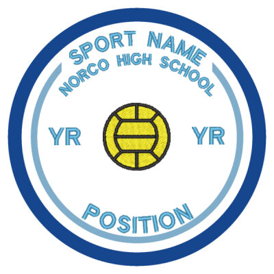 NORCO LEAGUE LOGO PATCH Thumbnail