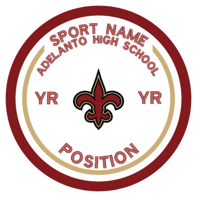 ADELANTO LEAGUE LOGO PATCH Thumbnail