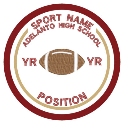 ADELANTO ALL SPORTS PATCH Thumbnail