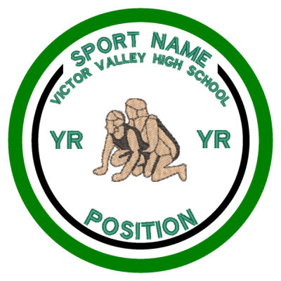 VICTOR VALLEY ALL SPORTS PATCH Thumbnail