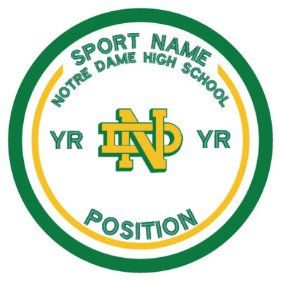 NOTRE DAME LEAGUE LOGO PATCH Thumbnail