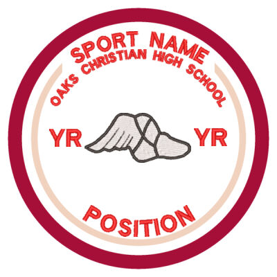 OAKS CHRISTIAN ALL SPORTS PATCH Thumbnail