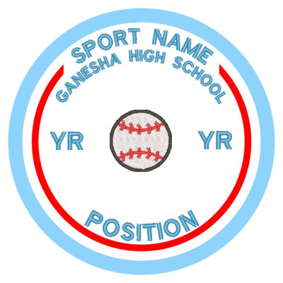 GANESHA ALL SPORTS PATCH Thumbnail