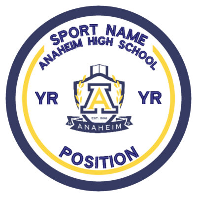 ANAHEIM LEAGUE LOGO PATCH Thumbnail