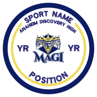 ANAHEIM DISCOVERY CHRISTIAN LEAGUE LOGO PATCH Thumbnail