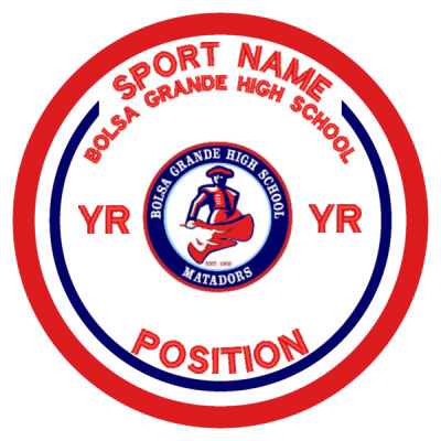 BOLSA GRANDE LEAGUE LOGO PATCH Thumbnail