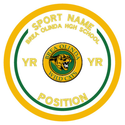 BREA OLINDA LEAGUE LOGO PATCH Thumbnail