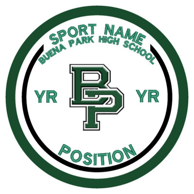 BUENA PARK LEAGUE LOGO PATCH Thumbnail