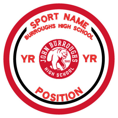 BURROUGHS/BURBANK LEAGUE LOGO PATCH Thumbnail