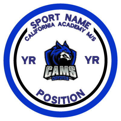 CALIFORNIA ACADEMY M/S LEAGUE LOGO PATCH Thumbnail