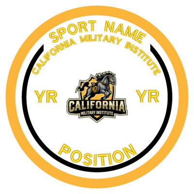 CALIFORNIA MILITARY INSTITUTE LEAGUE LOGO PATCH Thumbnail