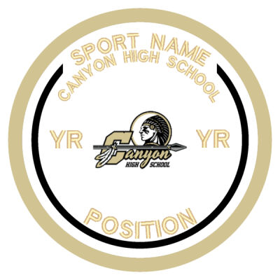 CANYON/ANAHEIM LEAGUE LOGO PATCH Thumbnail