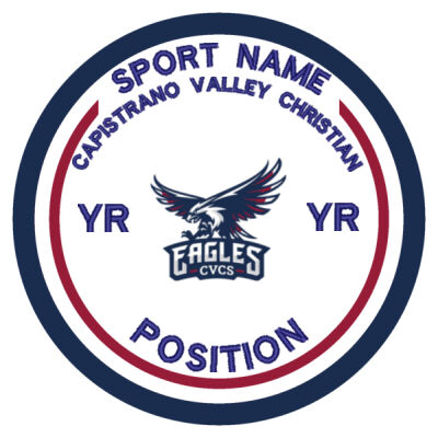 CAPISTRANO VALLEY CHRISTIAN LEAGUE LOGO PATCH Thumbnail