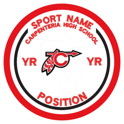 CARPENTERIA LEAGUE LOGO PATCH Thumbnail