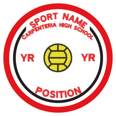 CARPENTERIA ALL SPORTS PATCH Thumbnail