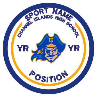 CHANNEL ISLANDS LEAGUE LOGO PATCH Thumbnail