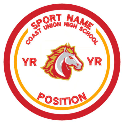 COAST UNION LEAGUE LOGO PATCH Thumbnail