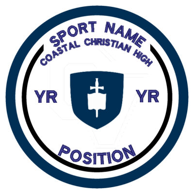 COASTAL CHRISTIAN LEAGUE LOGO PATCH Thumbnail