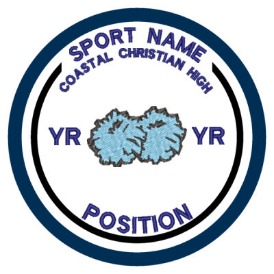 COASTAL CHRISTIAN ALL SPORTS PATCH Thumbnail