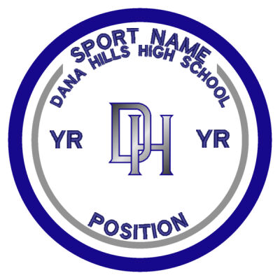 DANA HILLS LEAGUE LOGO PATCH Thumbnail