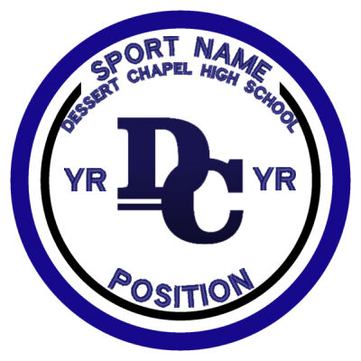 DESSERT CHAPEL LEAGUE LOGO PATCH Thumbnail