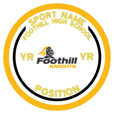 FOOTHILL LEAGUE LOGO PATCH Thumbnail