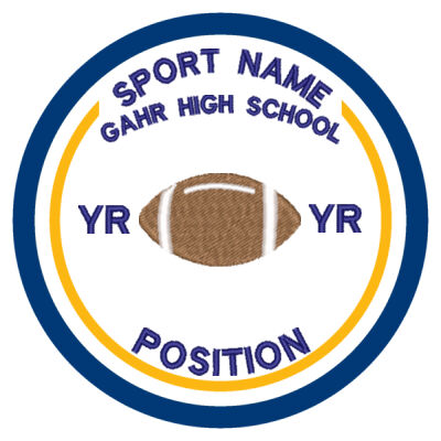 GAHR ALL SPORTS PATCH Thumbnail